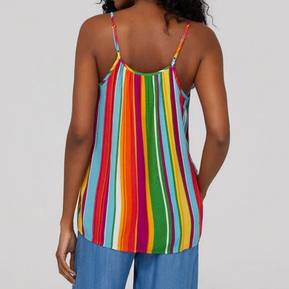Striped Swing Cami Top - Picture 2 of 2